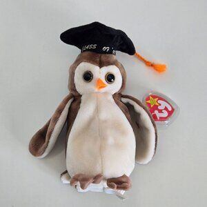 3/$25 NWT BEANIE BABY - Wise Owl Class of '98